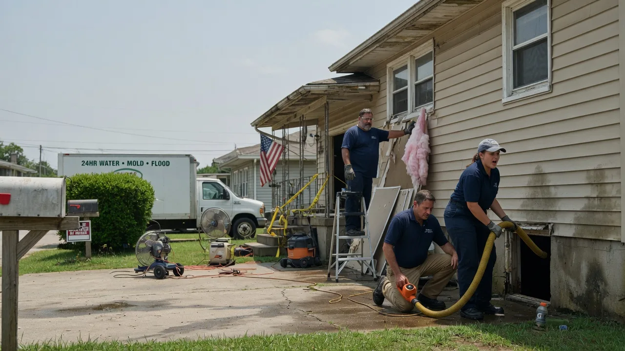 Water Damage Repair in Lyon Station, PA near me